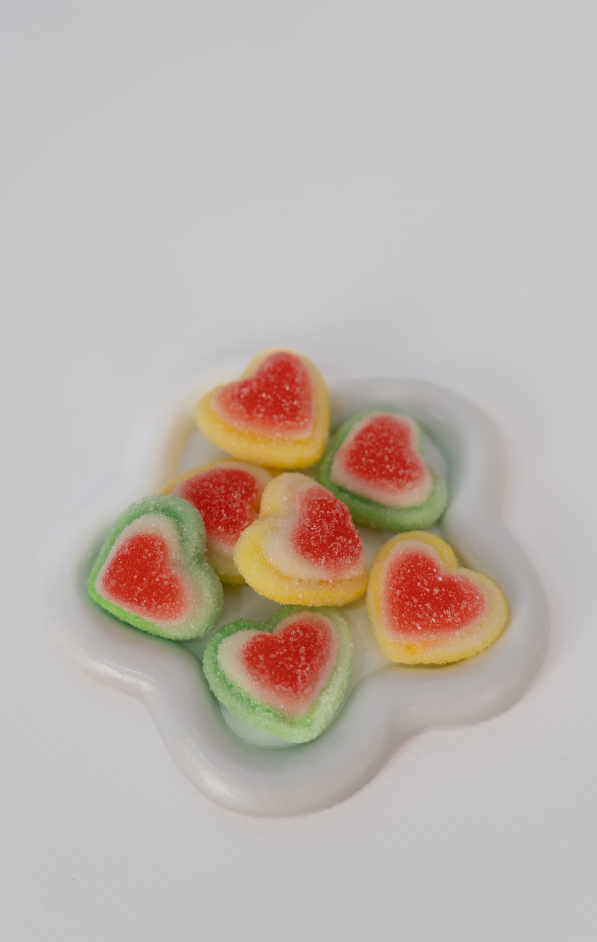 Tiny Sour mix hearts