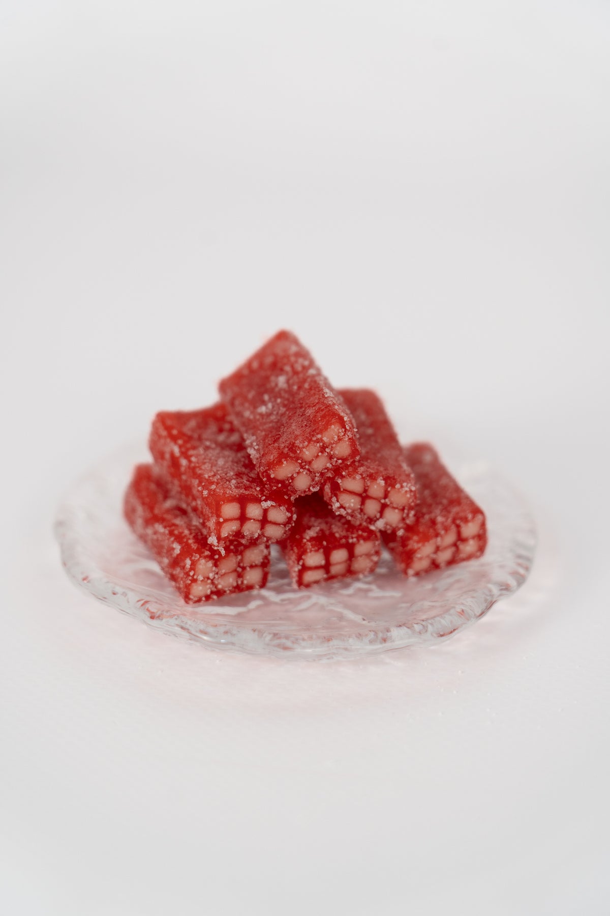 Tiny Strawberry Fizzy Bricks